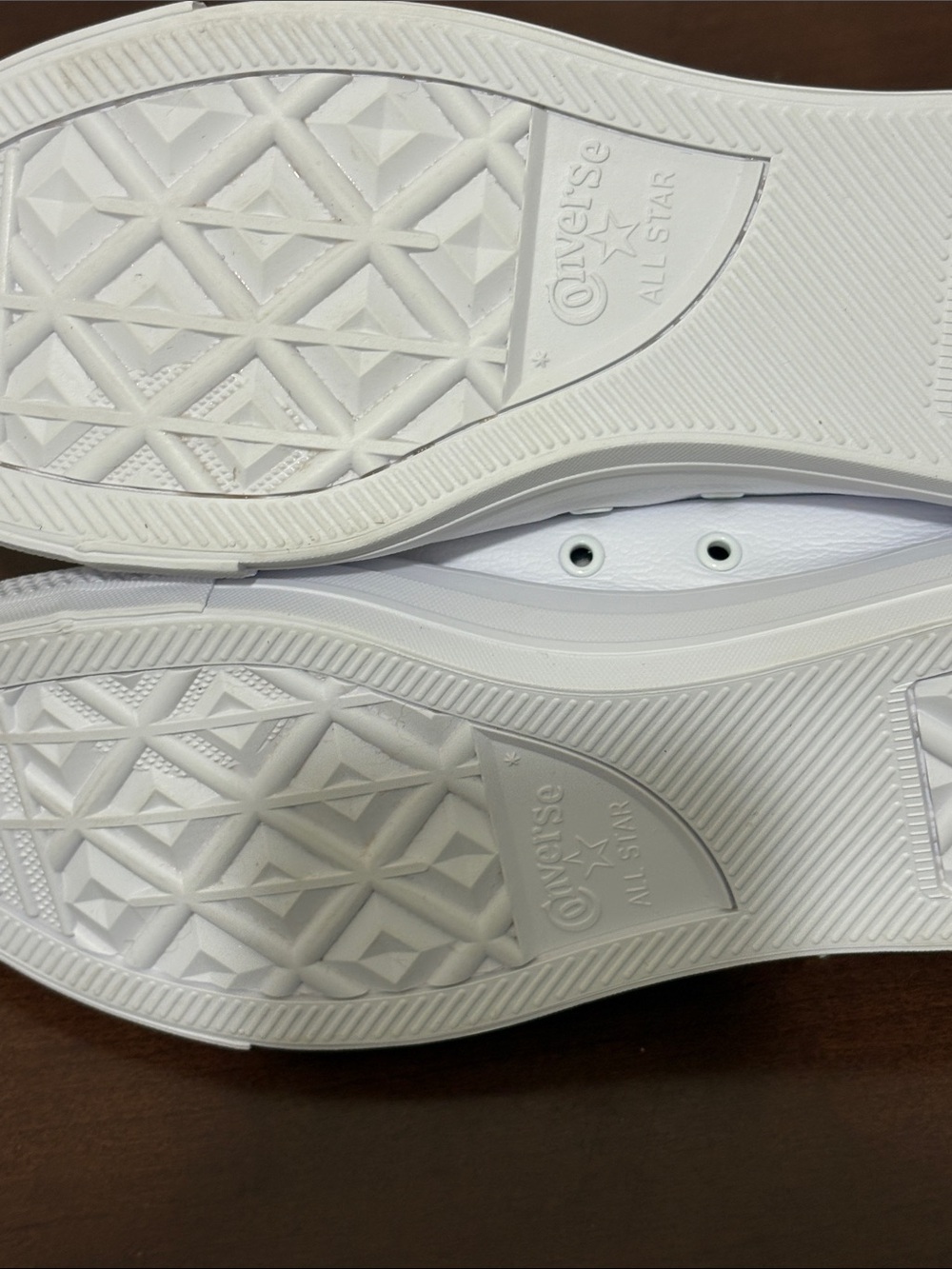 Converse White High-Top Sneakers
Chuck Taylor all leather - Picture 4 of 5